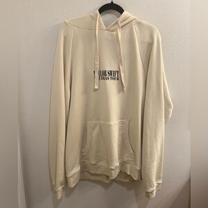 Taylor Swift Eras Tour Cream Hoodie